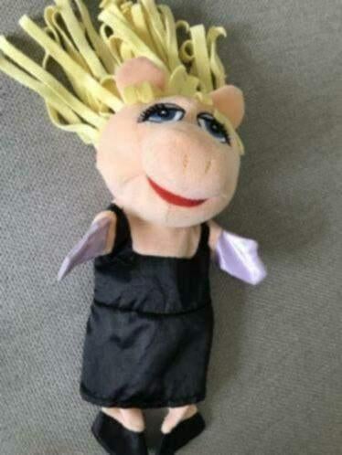 Miss piggy poppenkastpop pop knuffel muppetshow, Verzenden, Nieuw, Overige typen