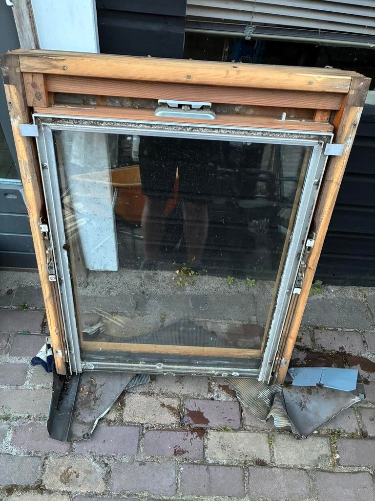 Dakraam velux, Doe-het-zelf en Verbouw, Glas en Ramen, Ophalen, Minder dan 80 cm, 80 tot 120 cm, Zo goed als nieuw