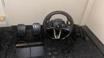 Apex Racing Stuur PS4 met Pedalen, Spelcomputers en Games, Ophalen of Verzenden, Gebruikt, Stuur of Pedalen, PlayStation 4