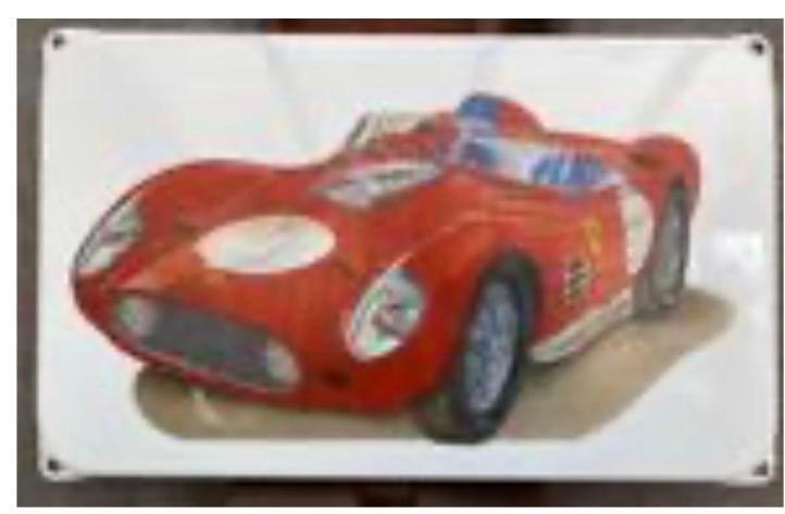 Emaille bord Ferrari 250 Testa Rossa - 33x20cm🏎️, Ophalen