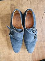 Giorgio suede gespschoenen 42, Ophalen of Verzenden, Zo goed als nieuw, Blauw