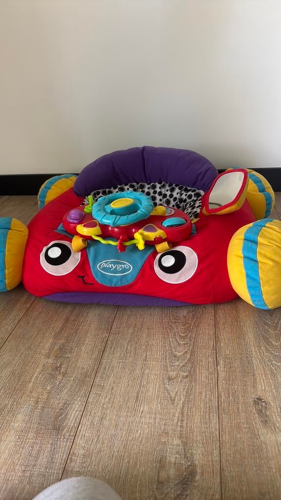 Playgro zitkussen auto voor baby, Ophalen of Verzenden, Zo goed als nieuw, Overige typen, Met licht