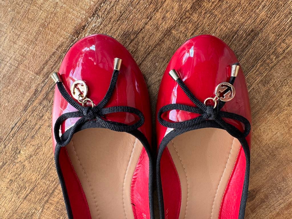 Nieuwe rode ballerina's maat 41, Ophalen of Verzenden, Nieuw, Rood, Ballerina's