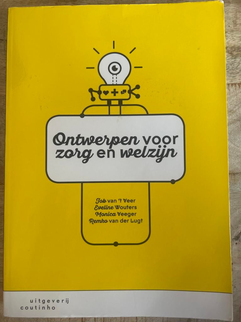 Ontwerpen voor zorg en welzijn - Job van 't Veer e.a., Ophalen of Verzenden, Zo goed als nieuw, Overige typen