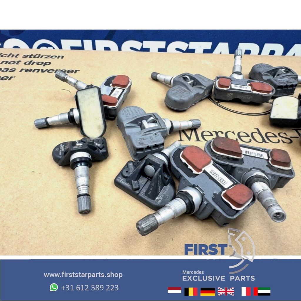 A0009054104 TPMS RDKS BANDENSPANNINGSSENSOR Mercedes G63 A45, Gebruikt, -, Ophalen of Verzenden, -