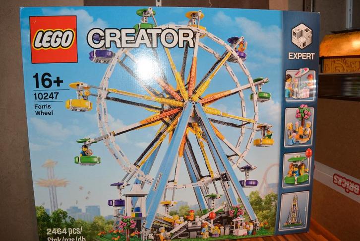 LEGO Bundel – Carousel (10257) + Ferris Wheel (10247), Kinderen en Baby's, Speelgoed | Duplo en Lego, Nieuw, Lego, Complete set