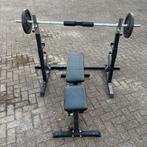 Bench press, Sport en Fitness, Ophalen, Gebruikt, Krachtstation, Metaal