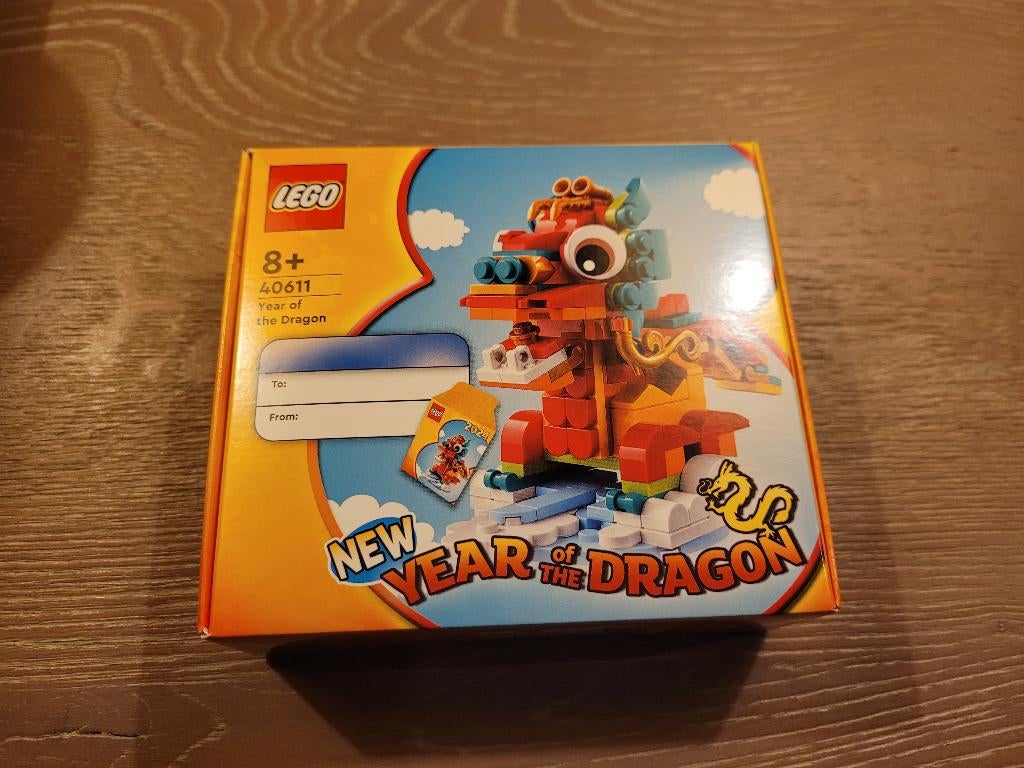 Lego GWP promotional Jaar van de Draak 40611 nieuw in doos, Ophalen of Verzenden, Nieuw, Complete set, Lego