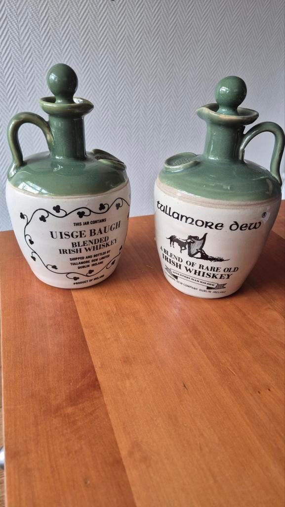 Set Tullamore Dew Whiskey kruiken, Ophalen of Verzenden