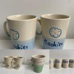 Diverse bekers van Just Mugs voor € 2,00 per stuk, Huis en Inrichting, Keuken | Servies, Gebruikt, Overige typen, Ophalen of Verzenden