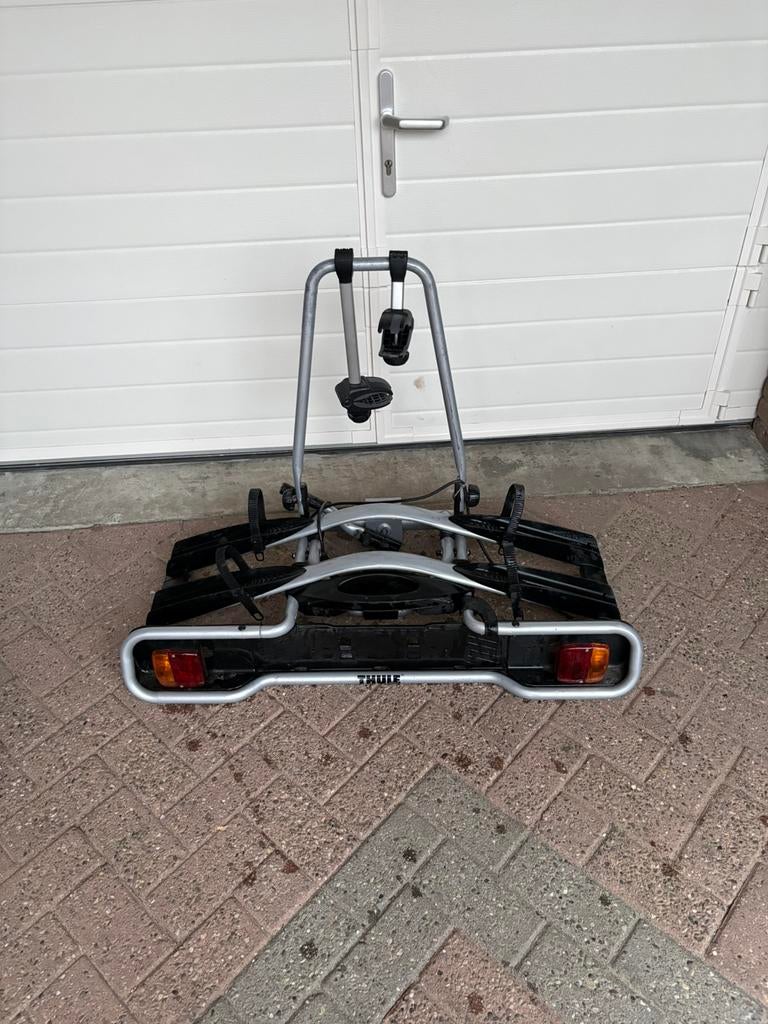 Thule fietsendrager euroway, Ophalen, 2 fietsen, Gebruikt, Trekhaakdrager
