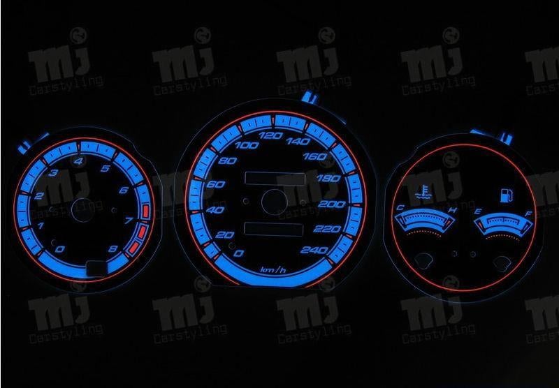 Mazda MX6 92-97 - Indiglo Tellerplaten, Auto diversen, Tuning en Styling, Ophalen of Verzenden