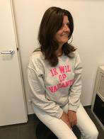 Mooi donkerbruin halflang haar - Pruik of Haarwerk, Ophalen, Zo goed als nieuw, Pruik of Haarverlenging