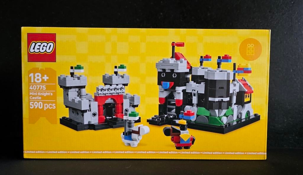 LEGO set #40775, Mini Knight Castle, 590 stuks, Kinderen en Baby's, Speelgoed | Duplo en Lego, Ophalen of Verzenden, Nieuw