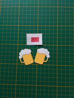 E4 Stansjes 2 bierpullen, Ophalen of Verzenden, Nieuw, Overige thema's, Overige typen