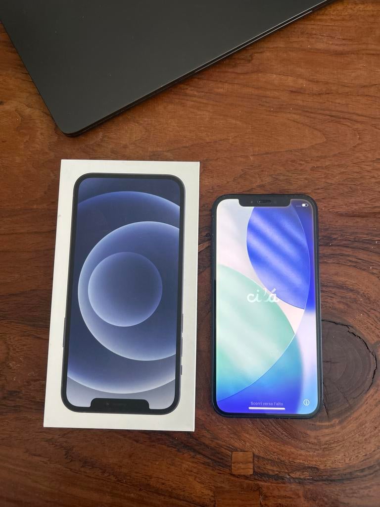 iPhone 12, Zwart, Ophalen of Verzenden, Zo goed als nieuw, Zonder simlock