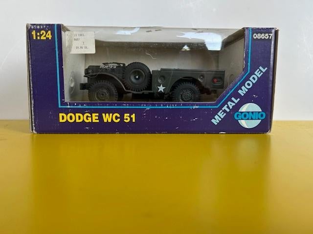 Gonio Metal Model - Voiture Dodge WC 51 - 2000-à nos jours