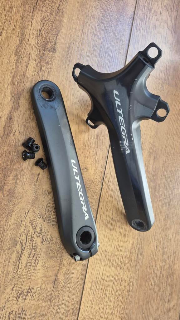 Ultegra FC-6800 Crankset (52-36), 2x11 speed, Fietsen en Brommers, Fietsonderdelen, Crankstel of Pedalen, Gebruikt, Shimano Ultegra