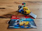 Lego 10731 - Juniors Cars Cruz Ramires Race Simulator, Ophalen of Verzenden, Gebruikt, Complete set, Lego