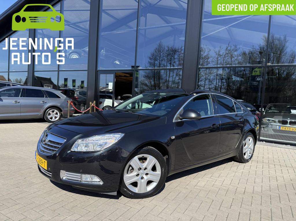 Opel Insignia 1.4 Turbo Business+|Navi|Airco|PDC, Auto's, Euro 5, Zwart, 4 cilinders, Zwart