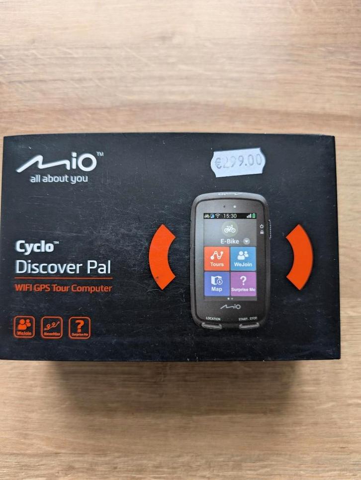 MIO Cyclo Discover Pal NIEUW, Fietsen en Brommers, Fietsaccessoires | Fietscomputers, Nieuw, Draadloos, GPS, Waterdicht, Ophalen of Verzenden