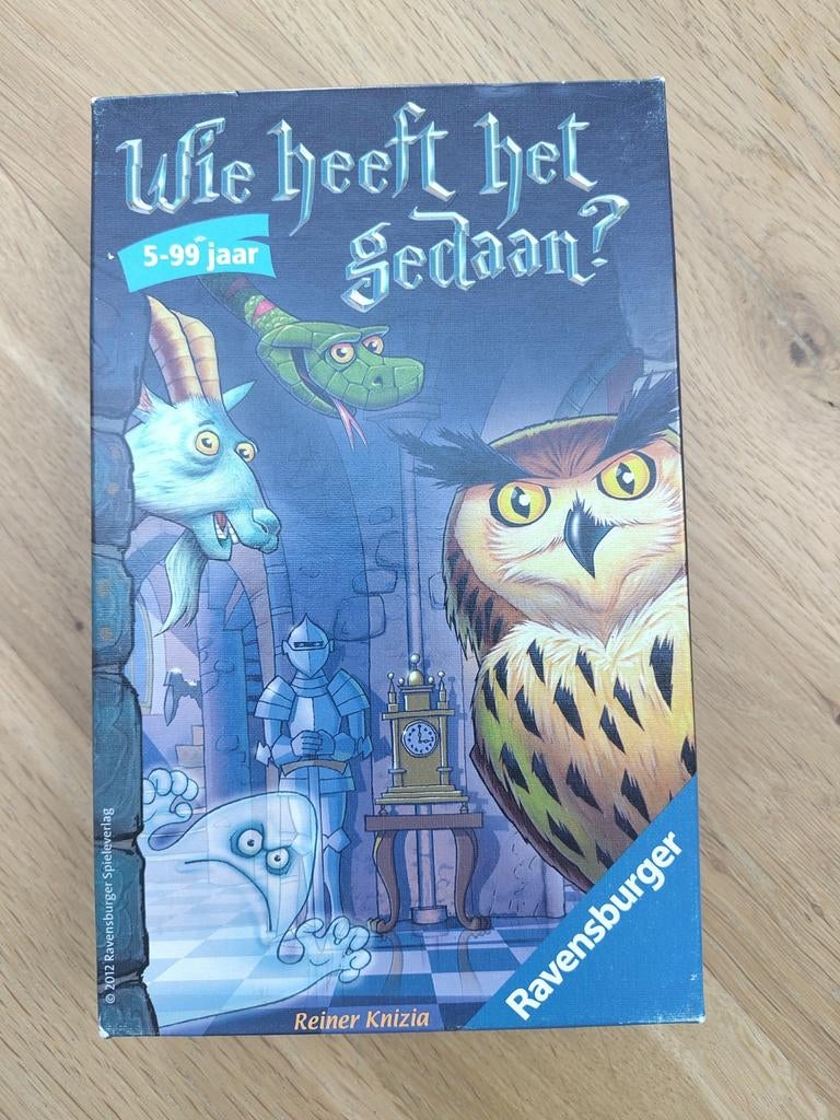 Wie heeft het gedaan? 5+, Hobby en Vrije tijd, Gezelschapsspellen | Bordspellen, Ophalen of Verzenden