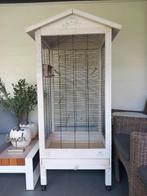 Mooie kamer voliere hemmy, Dieren en Toebehoren, Ophalen, Gebruikt, Hout, Volière