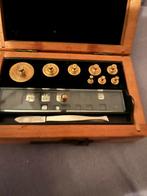 Apothekers gewichten setje., Ophalen of Verzenden