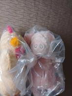 2 nieuwe knuffels kip en varken, Ophalen of Verzenden, Nieuw, Overige typen