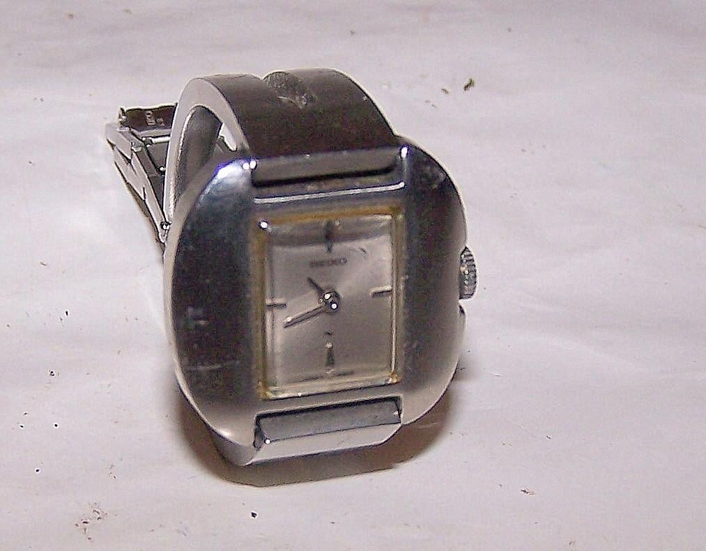 Vintage Seiko dames/meisjes opwindhorloge. Izgs., Ophalen of Verzenden, Zo goed als nieuw