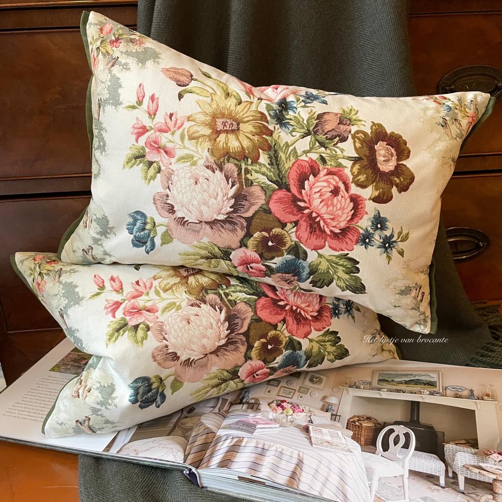 Handgemaakte kussen set Cottage Bloom, Westdijk 41 3241 GT Middelharnis, Overige kleuren, Nieuw, Ophalen of Verzenden