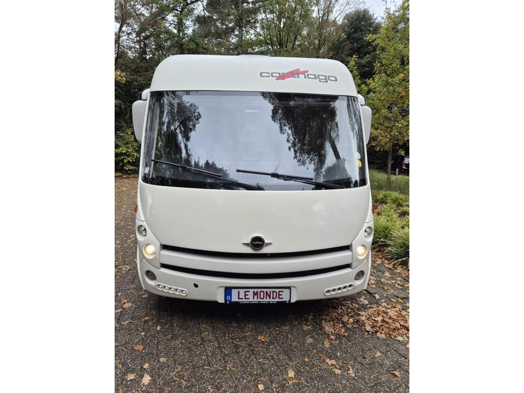 Carthago C-Tourer I 149 LE AUT 150PK 2016 1e eig TWINBED, Caravans en Kamperen, Chemisch toilet, Koelkast, Fiat, Vloeistofverwarming
