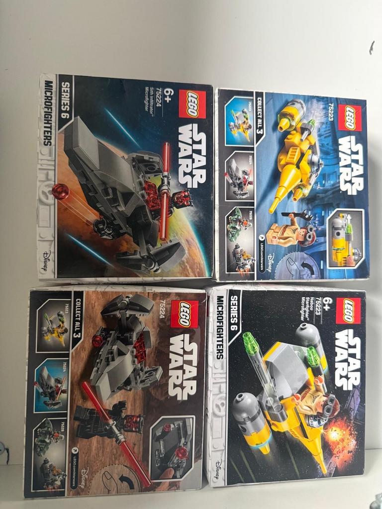 Lego Star Wars Microfighters 75223 en 75224, Kinderen en Baby's, Speelgoed | Duplo en Lego, Star Wars, Lego, Nieuw, Ophalen of Verzenden
