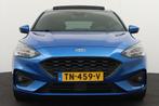 Ford Focus 126 PK ST Line Full Options Pano-dak Stuur+Stoelv, Stof, Gebruikt, Blauw, Origineel Nederlands