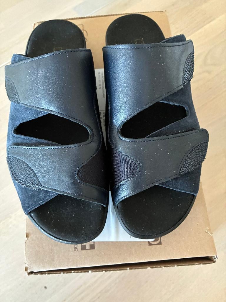 Intersko Slippers, Kleding | Dames, Schoenen, Blauw, Zo goed als nieuw, Intersko, Sandalen of Muiltjes