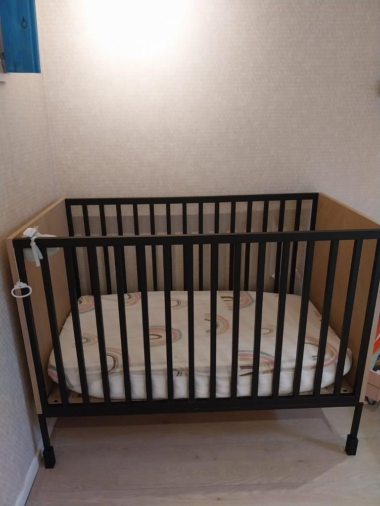 Ledikant Kidsmill Vince inclusief matras, Ophalen, Gebruikt, Minder dan 140 cm, Matras