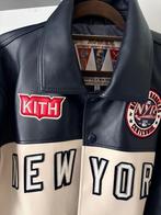Kith x Avirex Rangers Collab Leren Varsity Jacket Maat L, Ophalen of Verzenden, Gedragen, Maat 52/54 (L)