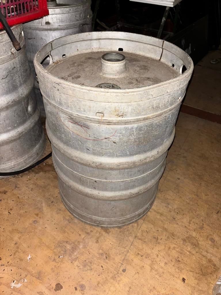 Biervat aluminium Hengelo’s Bier, Ophalen of Verzenden, Gebruikt, Overige typen, Overige merken