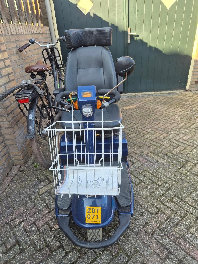 Sterling 3 wiel scootmobiel, Ophalen, Gebruikt, 16 t/m 25 km, 16 km/u of meer
