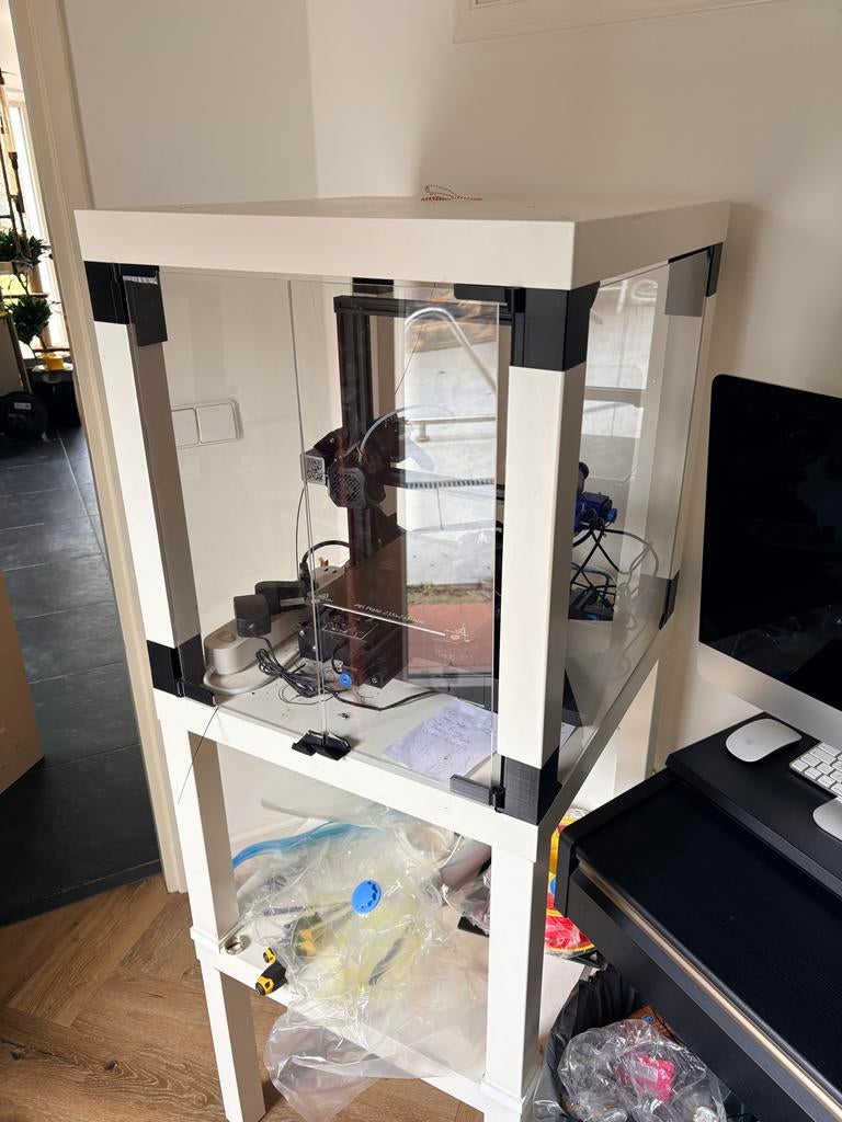 Ender 3V2 3D printer inclusief upgrades en behuizing, Computers en Software, 3D Printers, Ophalen, Gebruikt