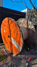 Grote houten haspel - ideaal voor decoratie of tafel, Ophalen, Gebruikt