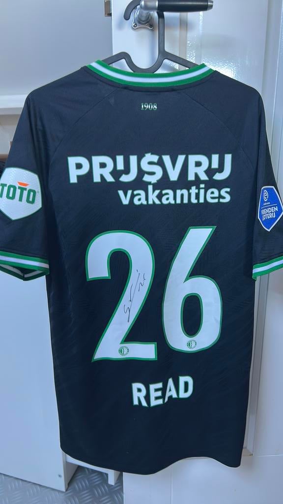Gesigneerd Read Feyenoord shirt, Maat S, Verzenden, Zo goed als nieuw, Shirt
