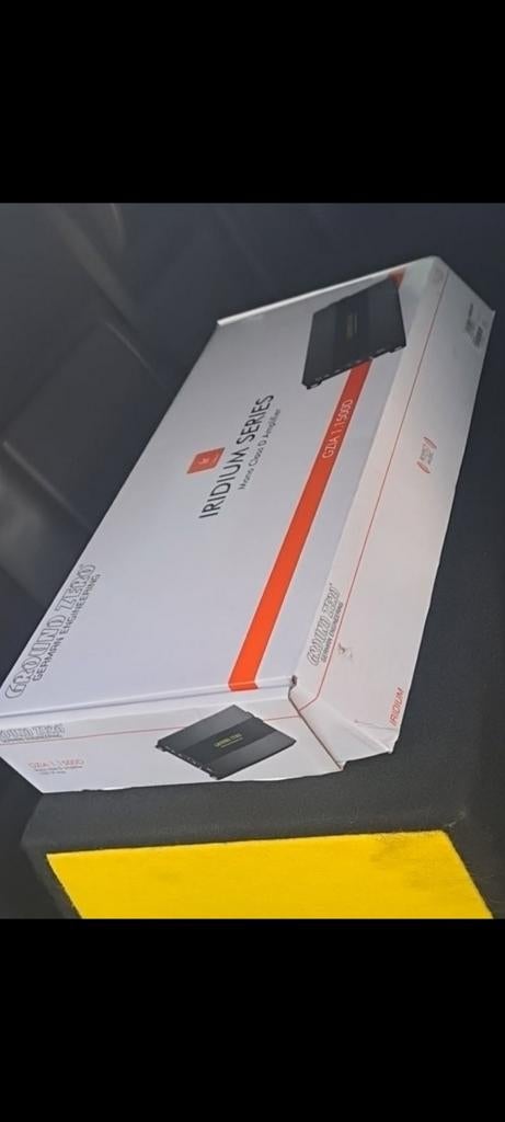 Groundzero versterker monoblok 1500 watt rms, Ophalen of Verzenden, Nieuw