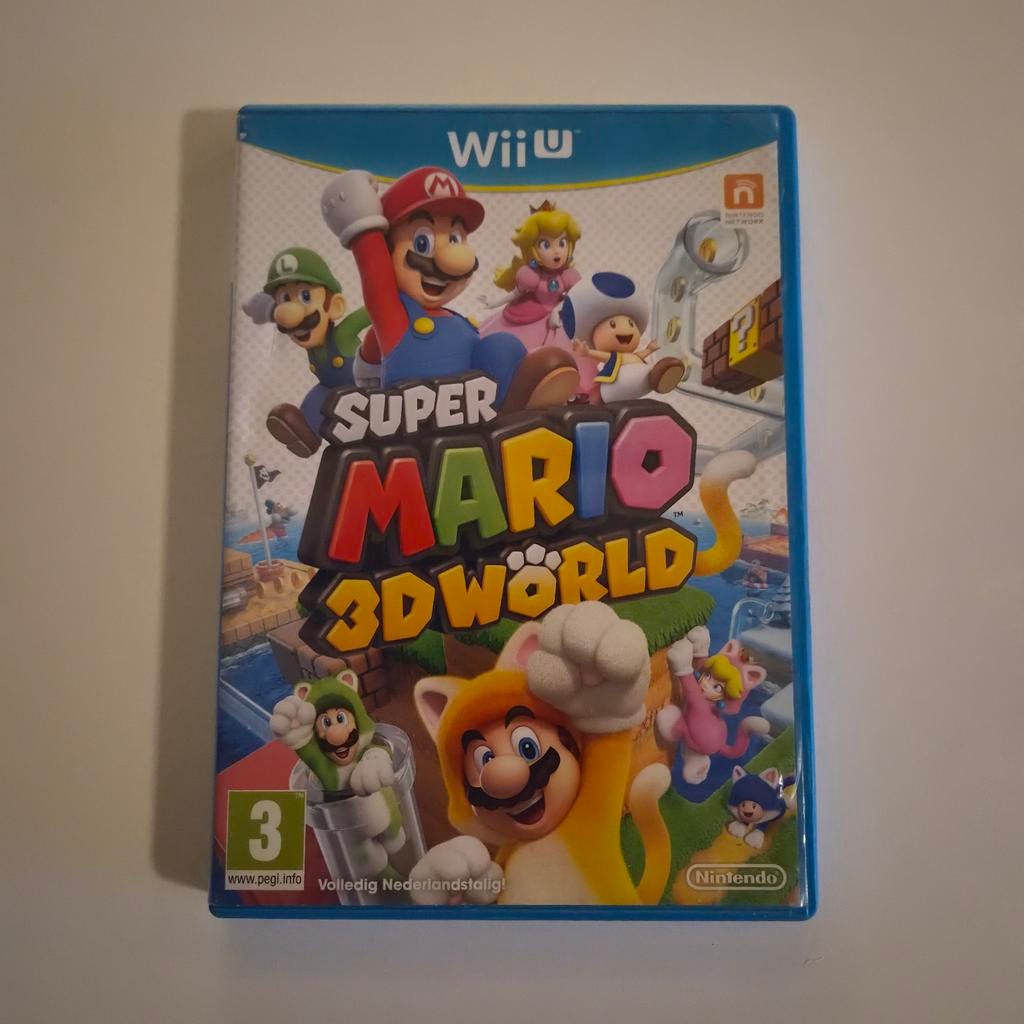 Super Mario 3D World voor Wii U, Spelcomputers en Games, Games | Nintendo Wii U, Ophalen of Verzenden, Zo goed als nieuw, Avontuur en Actie