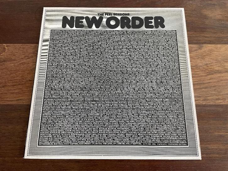 Vinyl LP New Order The Peel Sessions EP ZGAN, Cd's en Dvd's, Vinyl Singles, Zo goed als nieuw, EP, Originele persing, EP, 1980 - 1989
