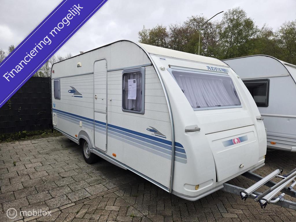 Adria 512 up luifel inruil mogelijk, Caravans en Kamperen, Vast bed, Rondzit, 7 tot 8 meter, Bedrijf