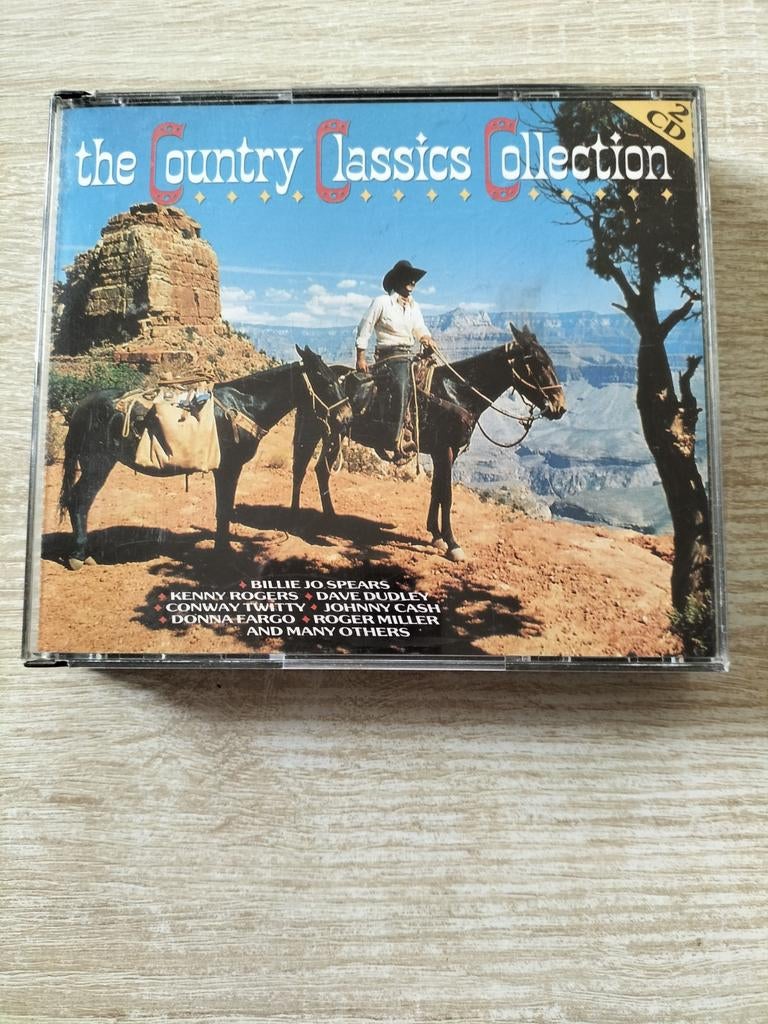The country classics collection 2 cd box, Cd's en Dvd's, Cd's | Verzamelalbums, Ophalen of Verzenden, Country en Western