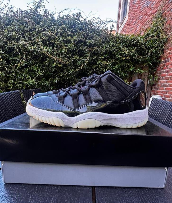 Jordan 11 Low “72-10”, Kleding | Heren, Schoenen, Zwart, Nieuw, Ophalen of Verzenden, Sneakers of Gympen