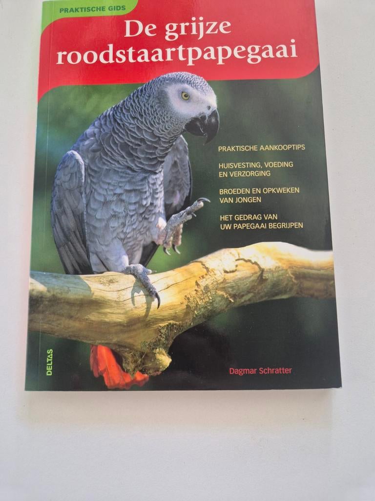 Boek: De Grijze Roodstaartpapegaai - Praktische Gids, Ophalen of Verzenden