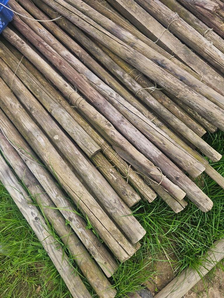 Houten boompalen voor weinig, Tuin en Terras, Palen, Balken en Planken, Ophalen, 250 cm of meer, Palen